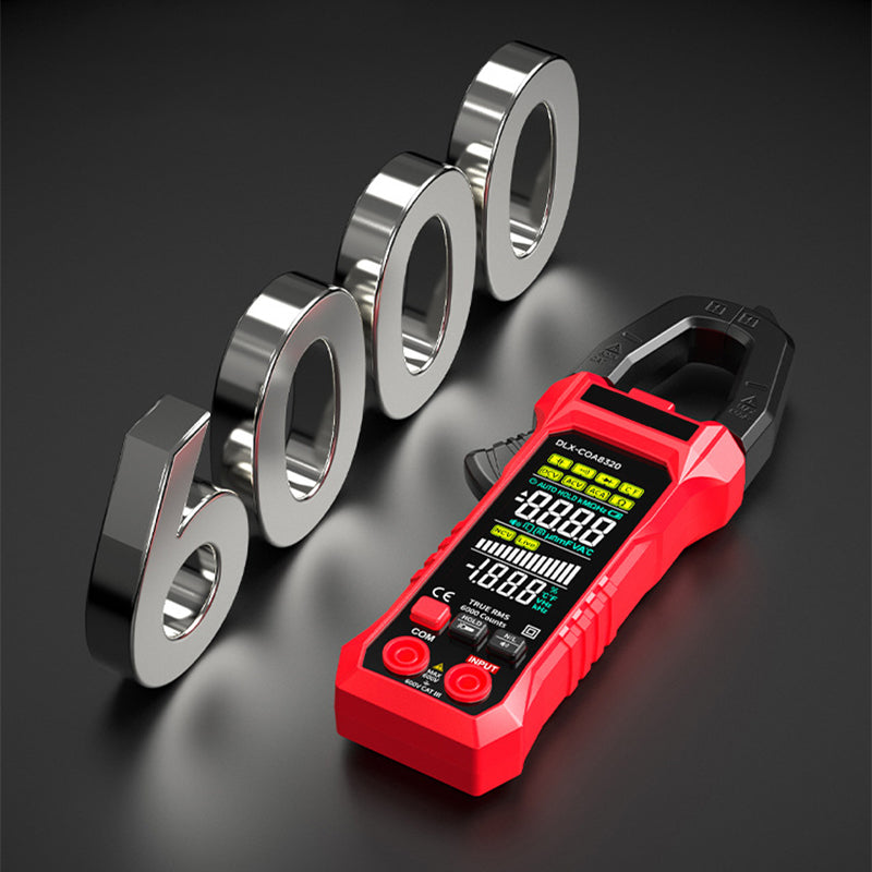 🔧 50 % DE RÉDUCTION ! Pince ampèremétrique numérique tout-en-un – Mesure précise jusqu’à 600 A, lampe intégrée, détection NCV & test diodes – Idéale pour pros et bricoleurs ! ⚡📏